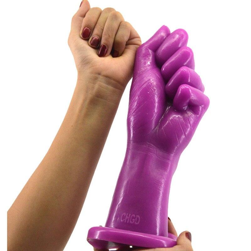 Fisting Dildo Butt Plug Damskie Masturbacja Zabawki erotyczne Symulacja Pięść Penis na pasku Realistyczny kutas XXL Kutas BDSM