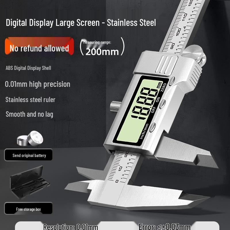 Shengtai Xin High-Precision Digital Vernier Caliper for Bracelet Thickness Measurement
