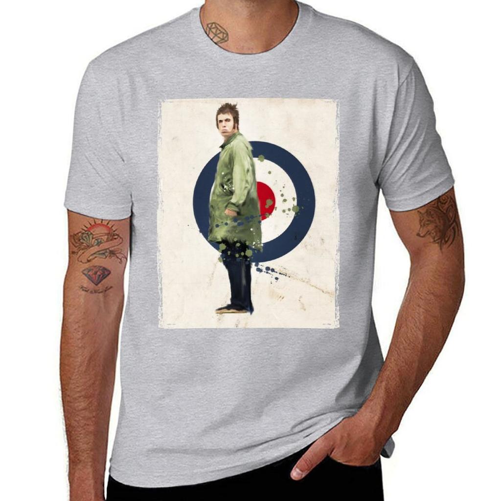 Liam gallagher klassische Kunst T-Shirt Sweat neue Ausgabe Herren Grafik-T-Shirts Anime