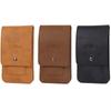 Metalen Gesp Mobiele Telefoon Pouch Holster PU Leer Grote Capaciteit Pouch Werkomgeving