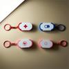 Practical New 3D Printed Pocket Mini Sliding Medicine Box for Easy Carrying Filling and Going Out Portable Capsule Keychain Tool