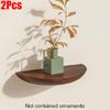 2pcs/set Hanging Rack For Flower Pots Plants Wall Decoration Home Decorative Storage Rack Ornaments 2 Colors