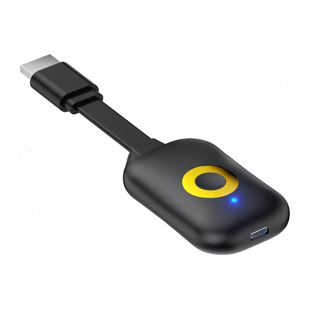 4K 1080P 2,4G/5G HDMI-kompatibler Videoempfänger Bildschirmsynchronisierung Drahtloses Wifi-Display TV-Stick Dongle-Adapter für TV-Projektor