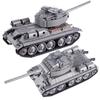 Military Miniature Soldier Soviet T34 Tank Building Block Collage Small Particle Boy Toy Bag