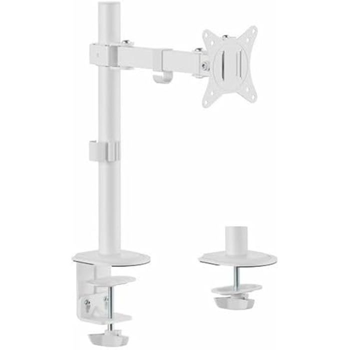 Stolní držák - EQUIP - 650166 - Kloubový - 17" až 32" - Nosnost 9 kg - Bílý