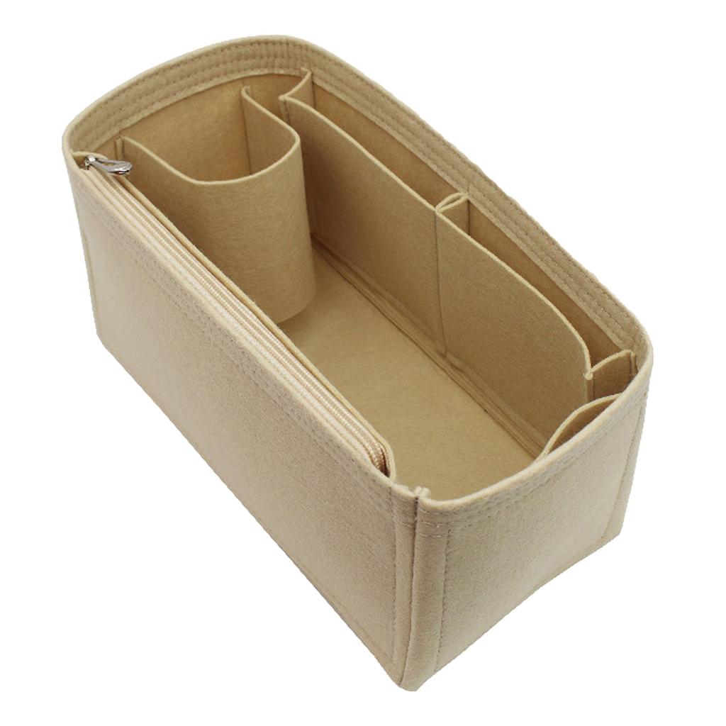 Vložka organizér do tašky Tote pro Speedy25 30 35 Více přihrádek Úložný Stereotypní plstěný organizér do tašky