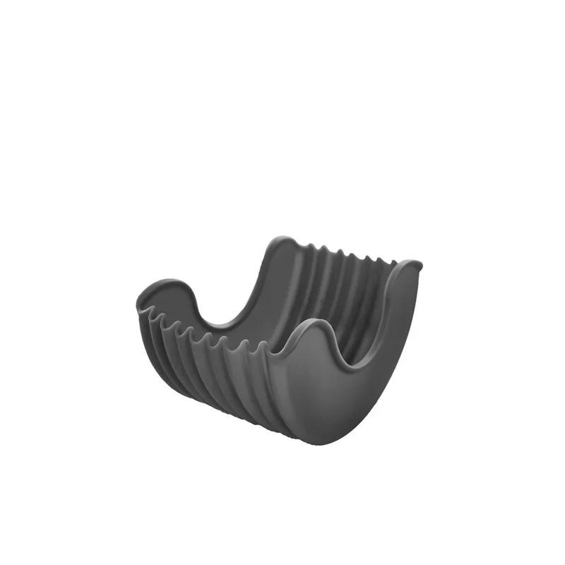 1/4pcs Silicone Burger Tray Reusable Sandwich Burger Fixed Rack Burger Tool Holder Shelf Storage Tool Dining Kitchen Accessories