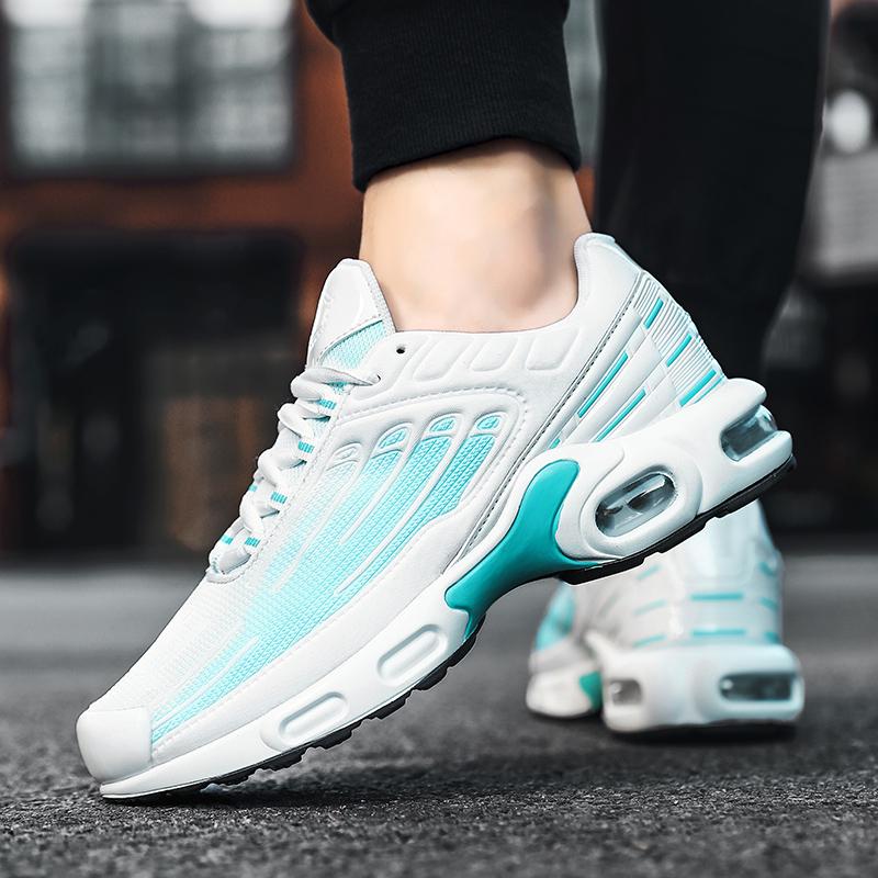 36-46 Men's Air Cushion Max Sports Shoes One Fly-woven Mesh Breathable Outdoor Women's Sneakers