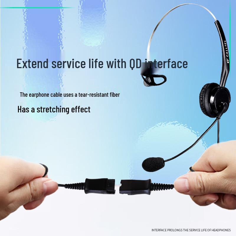 CALLTEL Professional Headset for Call Centers & Offices (CN Version)