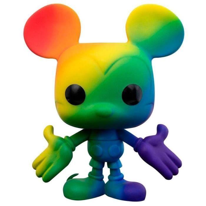 Figurine pop disney pride mickey mouse rainbow - - - ocio stock
