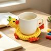Drink Coasters Handmade Cute Heat-Resistant Decorative Drink Coaster for Office for Home Living Room Dining Table Study