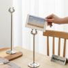 Stable Base Table Number Holder U Shape Name Card Holder Place Card Holder  Table Accessories