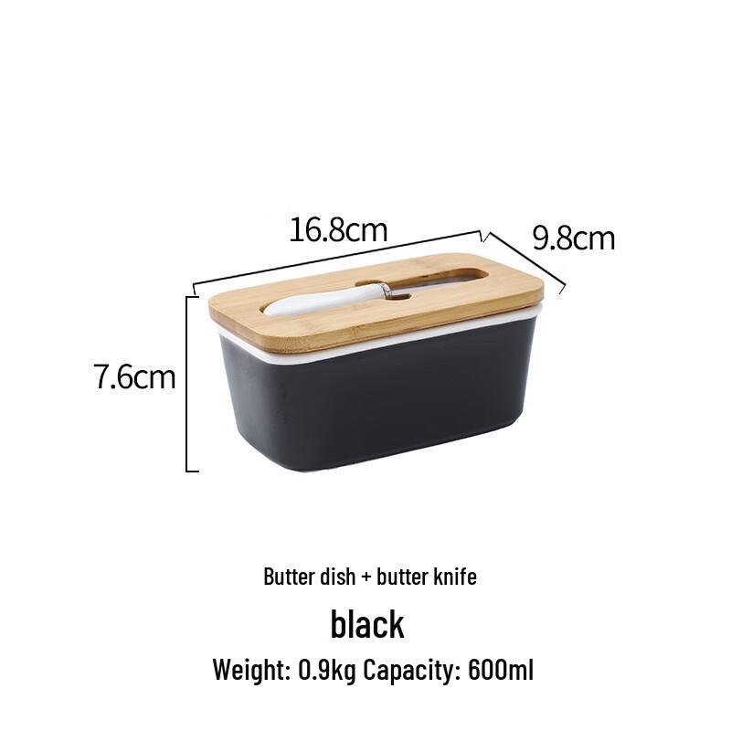 Ceramic Butter Dish with Lid