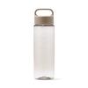 MUJI Easy-to-Carry Graduations Drink Bottle, Sand Beige, Approx. 500ml