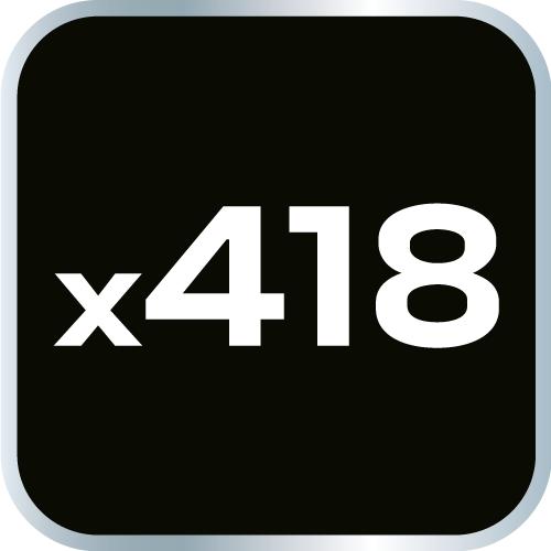 Honda Car Clip Set, 418 Pieces