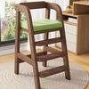 Solid Wood Children Dining Chair Modern Baby Eating Armchair Home Interior High Stool Comfortable Dining Chair Nordic  Furniture