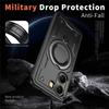 Military Armor Shockproof Phone Cases For Poco X7 Pro 5G X6 Pro F7 Ultra F7 Rotate Metal Ring Magnetic Bracket Protection Cover
