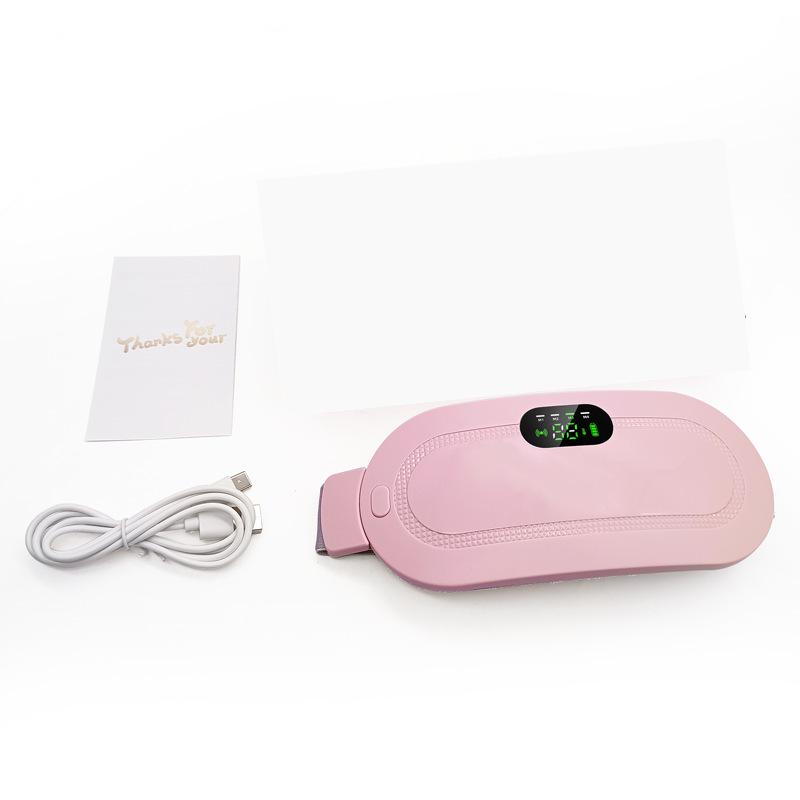 Перезаряжаемый менструальный согревающий пояс с цифровым дисплеем и массажером для живота