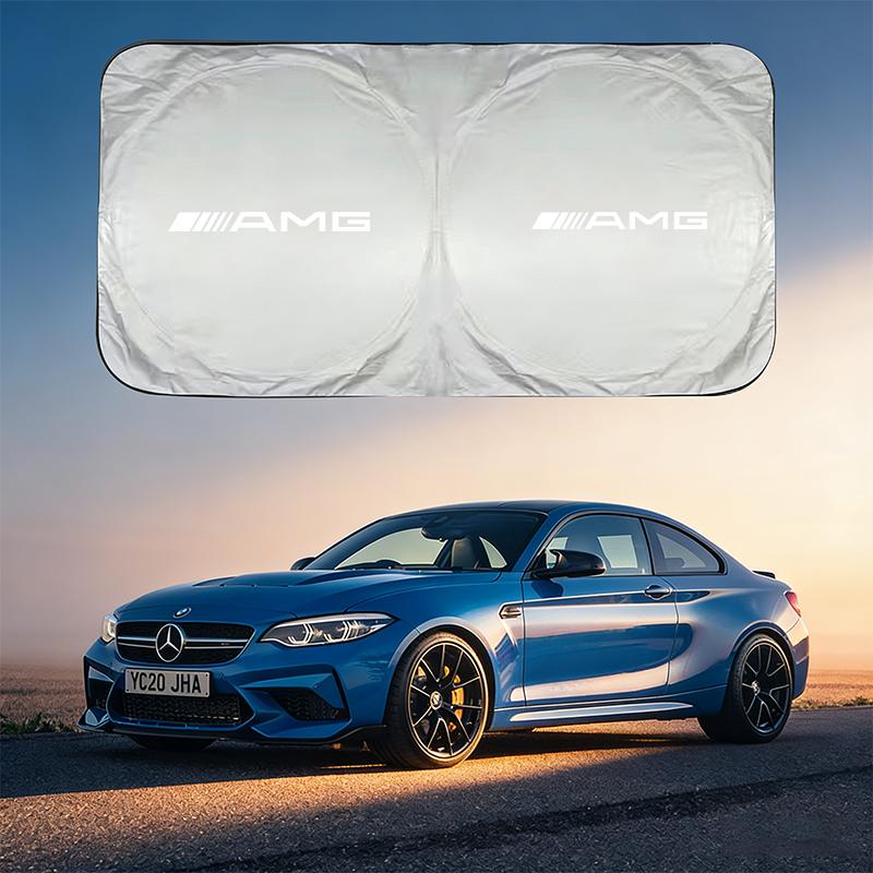 WLX4   Car Windshield Sunshade Ultraviolet-Proof Sunshading Board Accessories For Mercedes Benz W210 W176 AMG CLS CLE CLA GLA GLB GLS