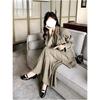 Elegant Women's Two-Piece Light Mature Suit: Jacket & Camisole Dress for Spring/Autumn
