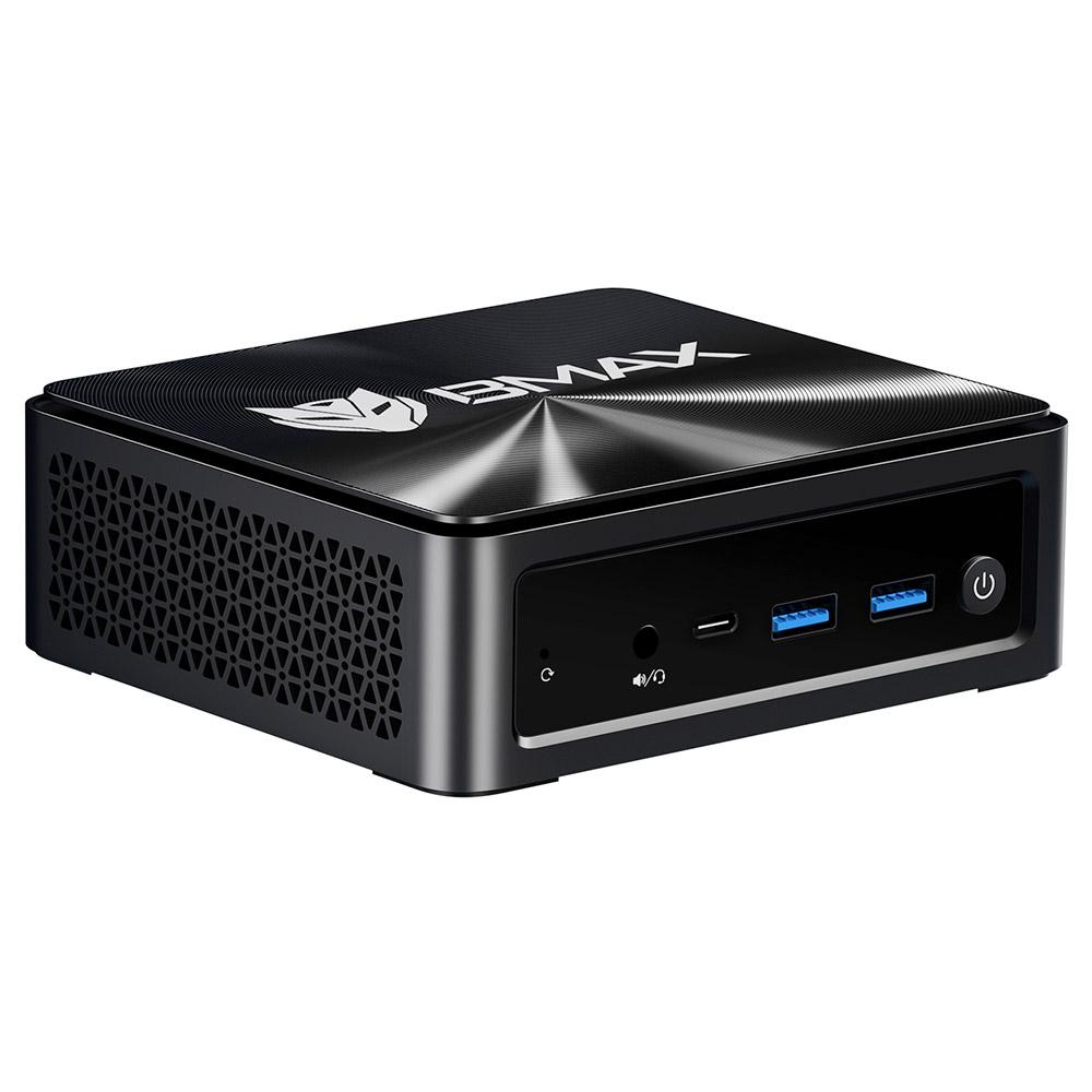 BMAX B7A Pro Mini PC, AMD Ryzen 5 7430U 6 Cores Max 4.3GHz, 16GB RAM 512GB SSD, DP+HDMI+Type-C 4K Triple Display