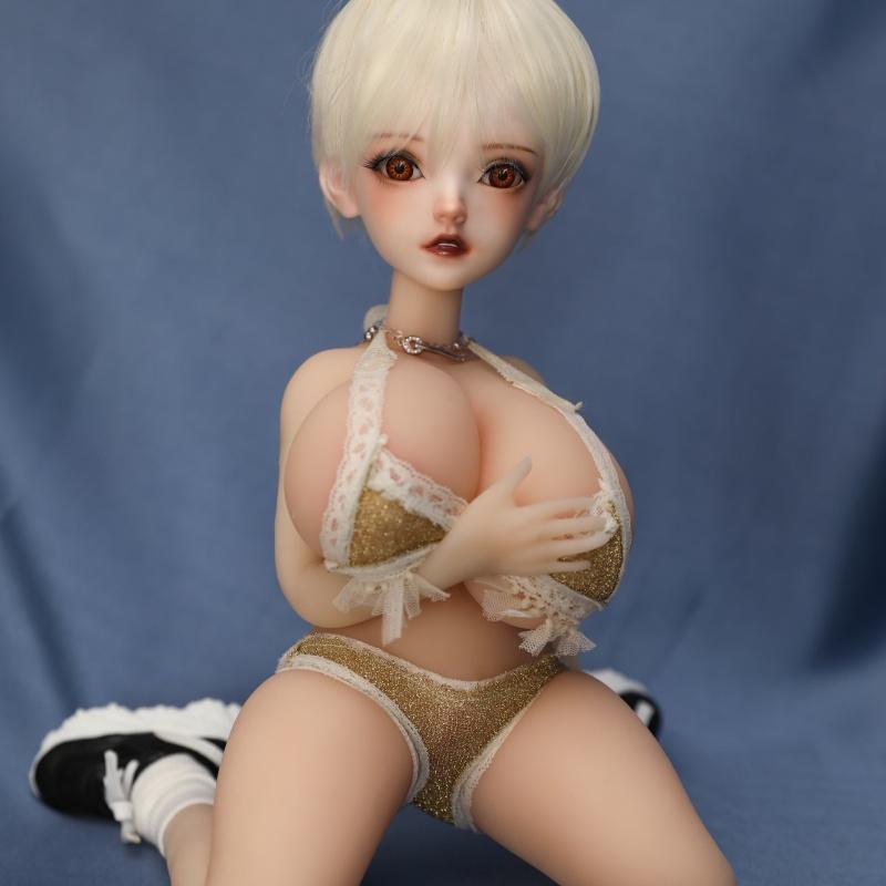 50cm/60cm Men's Sex Doll Girlfriend Big Breast Soft Ass Hand-Made Masturbation Cup Erotic Sex Toy