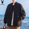 Playboy Men's Spring Autumn Workwear Flight Jacket