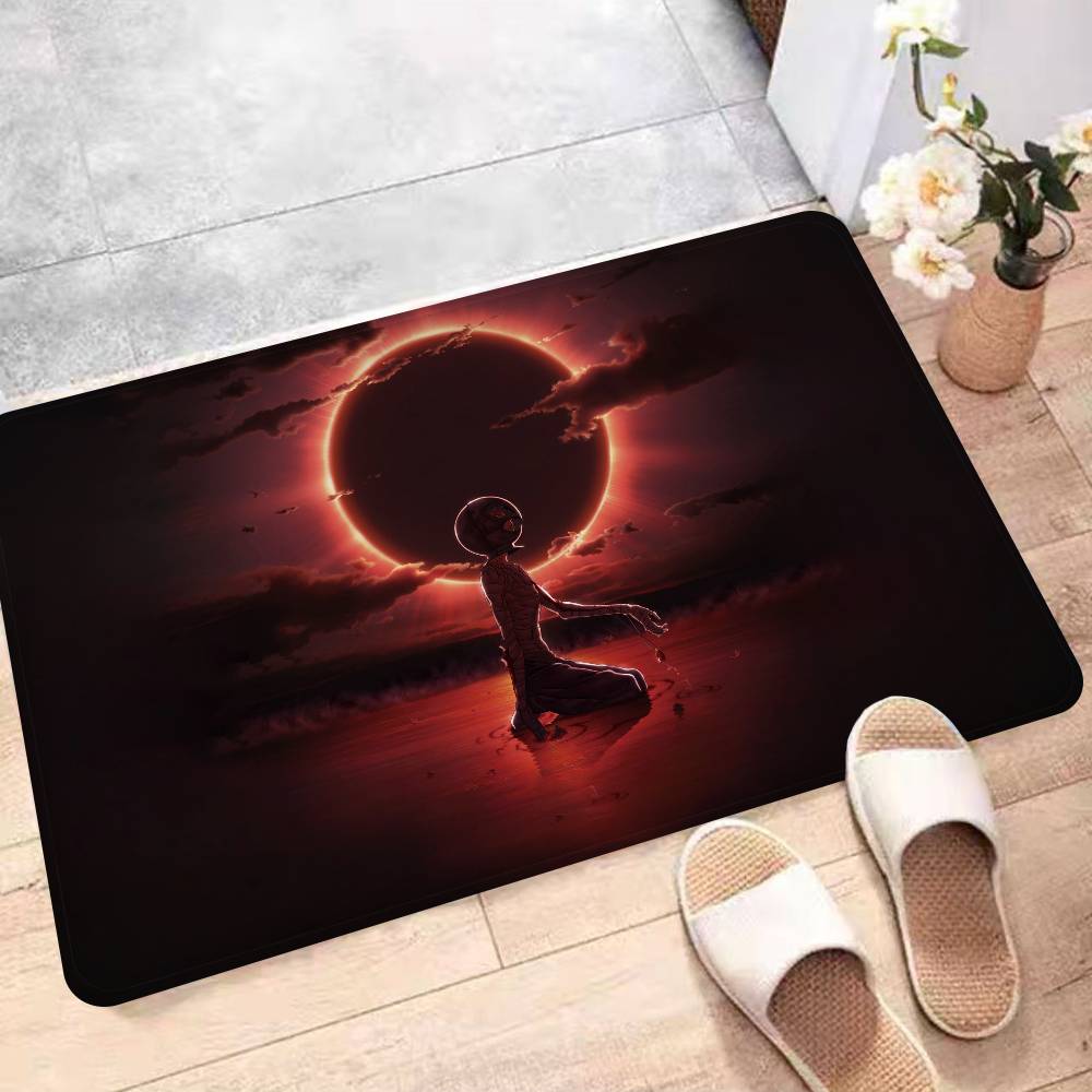 Japanese Comic Berserk Hallway Carpet Non-Slip Laundry Room Mat Laundry Decor Balcony Child Living Room Bedside Area Rugs