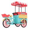 1:10 Scale Food Tricycle Playset Colorful Detailed Educational Cute Food Trike Playset for Girls
