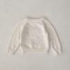 2025 Autumn Baby Girl Knitted Floral Embroidery Sweater Pullover