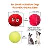 SCHITEC Dog Toy, Sound Stuffed Toy [8-piece Set, Toy Size: 7.7cm*7.4cm*6.8cm] Ball Toy, Pet Supplies, Relieve Lack of Exercise and Stress, Clean,