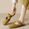 Fashion 2025 Fashion Ladies Shoes Closed Toe Women's Slippers New Outdoor Daily Hot Sale Sweet Best Seller Flat Slippers Zapatos Mujer