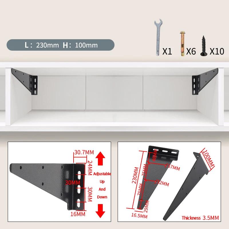 

1Pcs Thickened L-Shaped Corner Code Stainless Steel 90 Degree Heavy-Duty Right Angle Bracket Fixed Connector Used Board Support