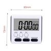 New Magnetic Kitchen Timer Back Bracket Large Display LCD Digital Timer Hangable Multifuntion Alarm Clock Kitchen Use