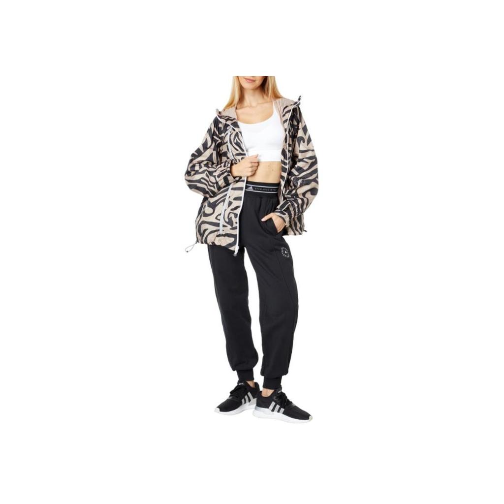 adidas Geometric Pattern Full Print Long Sleeve Hooded Jacket Women Jacket H59960