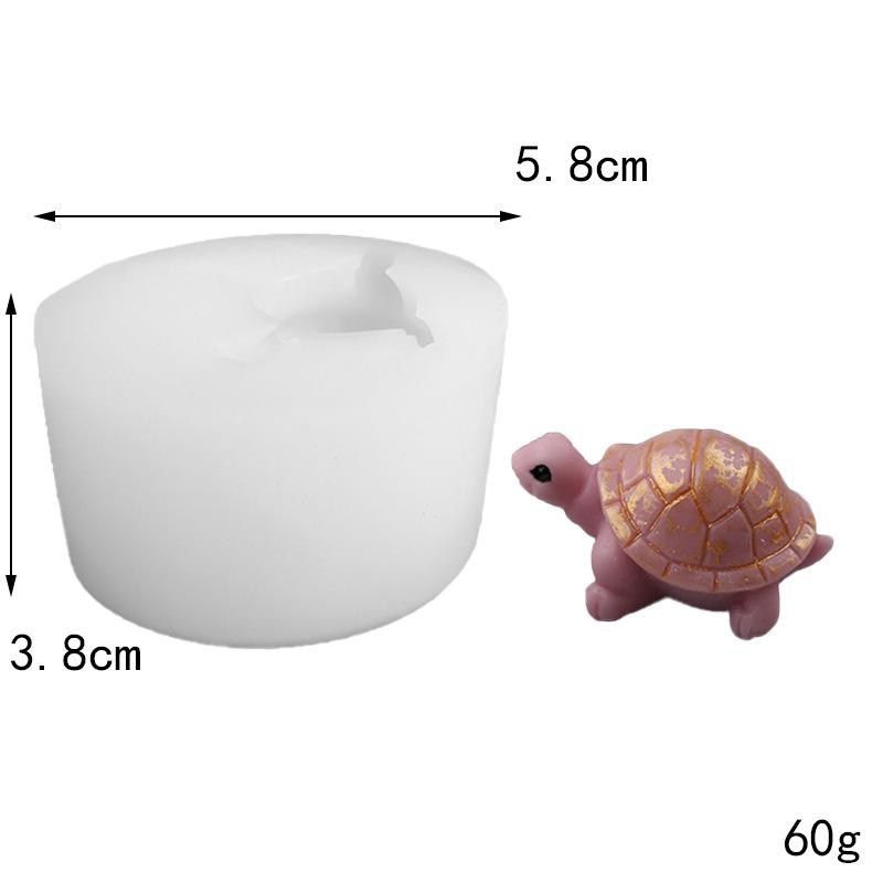 1pc 3D Cute Cat Shaped Silicone Mold - Animal Theme Design - Reusable and Durable Silicone Mold, Suitable for Plaster Decoration