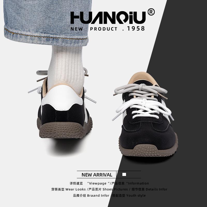 Global popular thick-soled lightweight German training shoes for women's 2025 spring trendy versatile sports shoes for women ZHQ-HY703