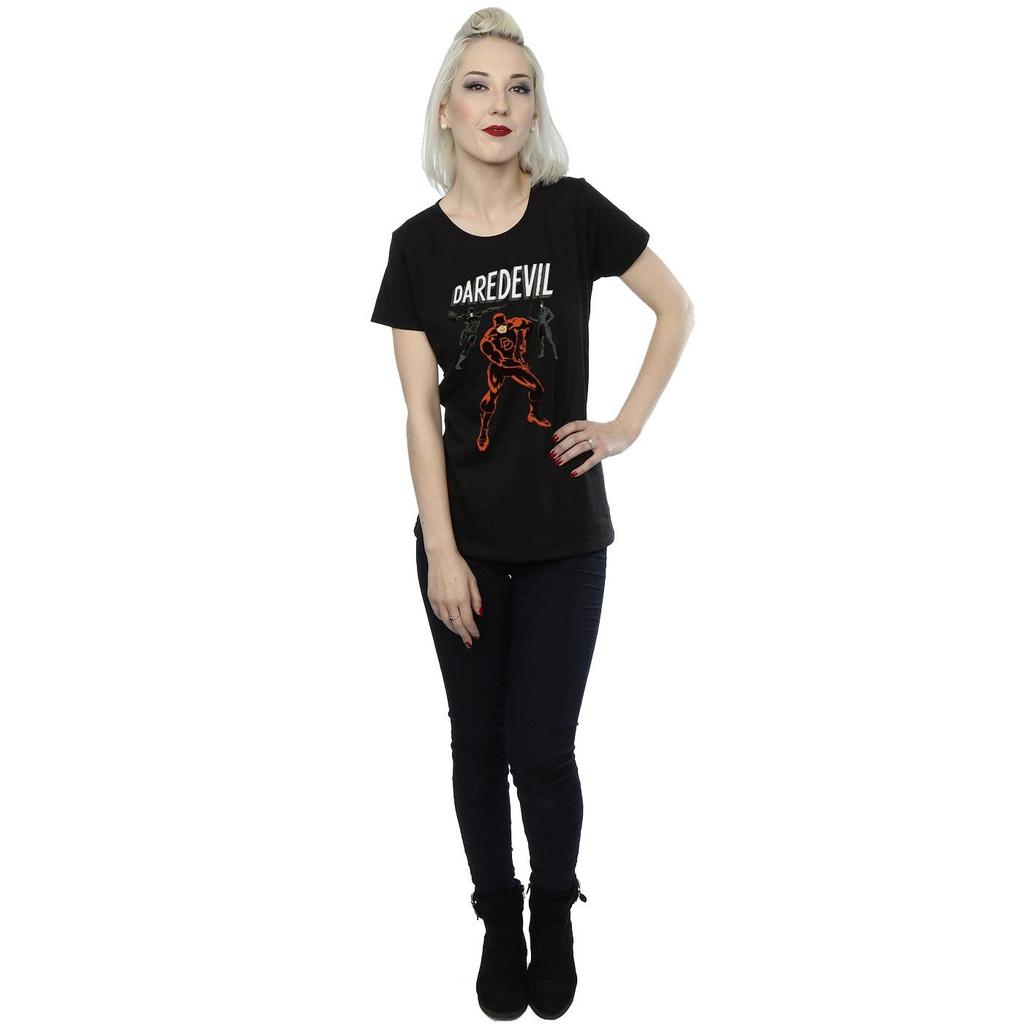 Marvel Womens/Ladies Daredevil Pose Cotton T-Shirt