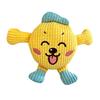 Stuffed Animals for Pet Entertainment Squeaky Plush Dog Chew Toy, Cartoon Cat/Dog Shape, Interactive Teeth Playful Doll Pets Grinding And