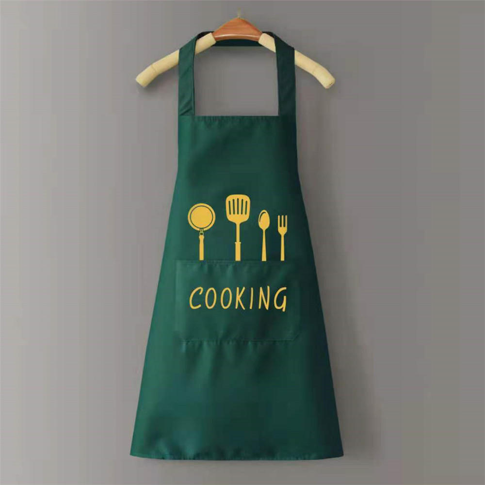 Universal Apron Waterproof Oilproof Can Wipe Hands Kitchen Work Clothes Home Cooking Cleaning Men Women Sleeveless Apron