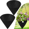 Cone Shaped Plant Pot Liner With Felt Material For Outdoor Garden Decor