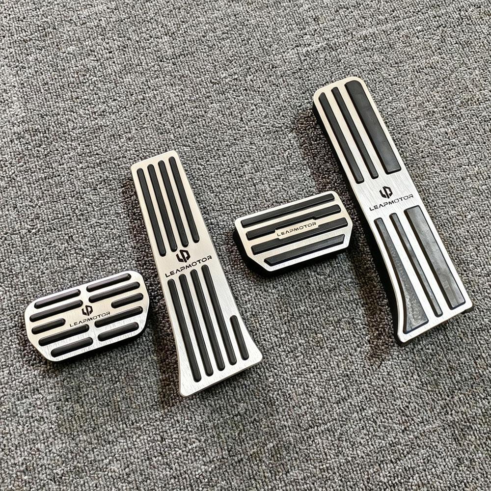 For Leapmotor S01/C10/C16/C01/T03/B10/B01/B05/Lafa5/B03X Accelerator Brake Pedals Protective Cover Aluminum Alloy Wear-Resistant