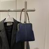 Niszbowa Torebka Ręczna w Stylu Retro i Casual, w Kontrastowych Kolorach, Jednoramienna Torebka Crossbody