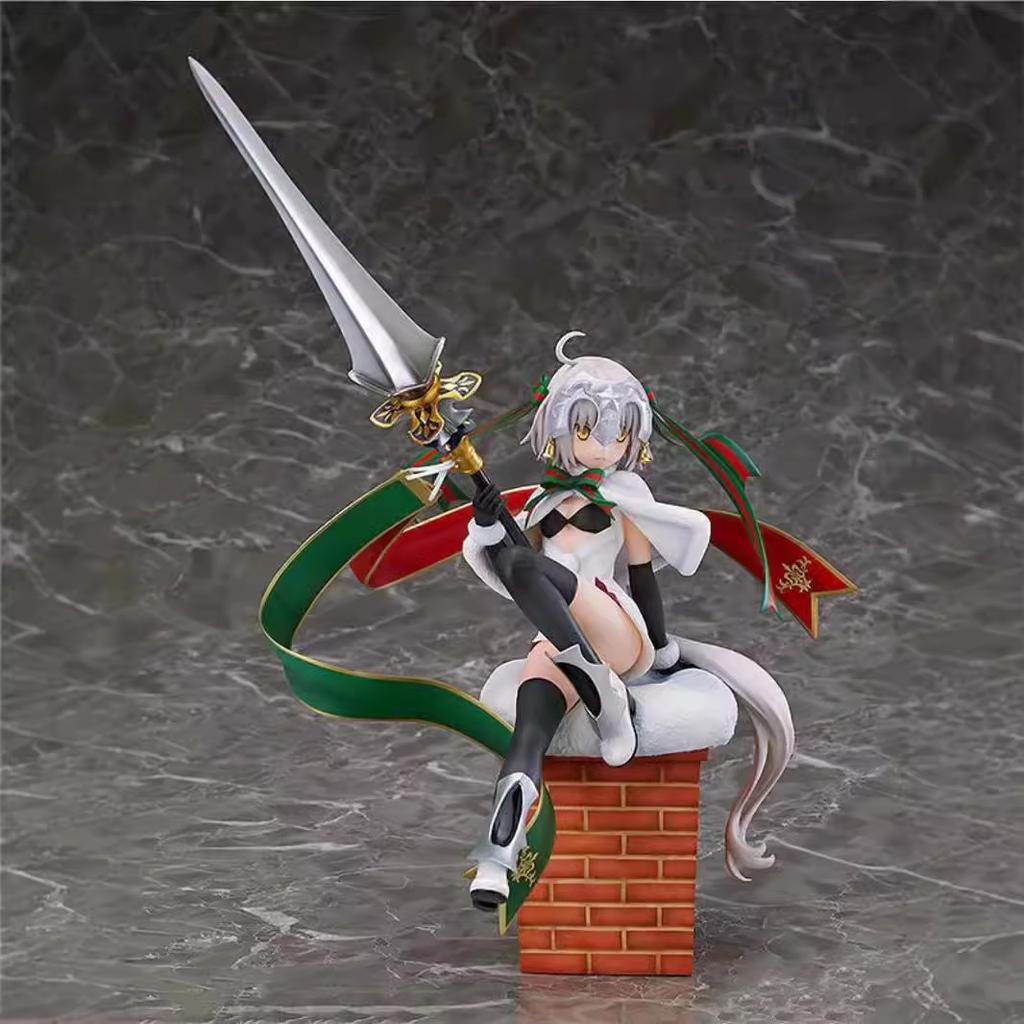 22cm Fate/Grand Order Spiel Jeanne D'Arc Alter Lily Anime PVC Actionfigur Spielzeug Schreibtischdekoration Sammlermodell Puppe Geschenke