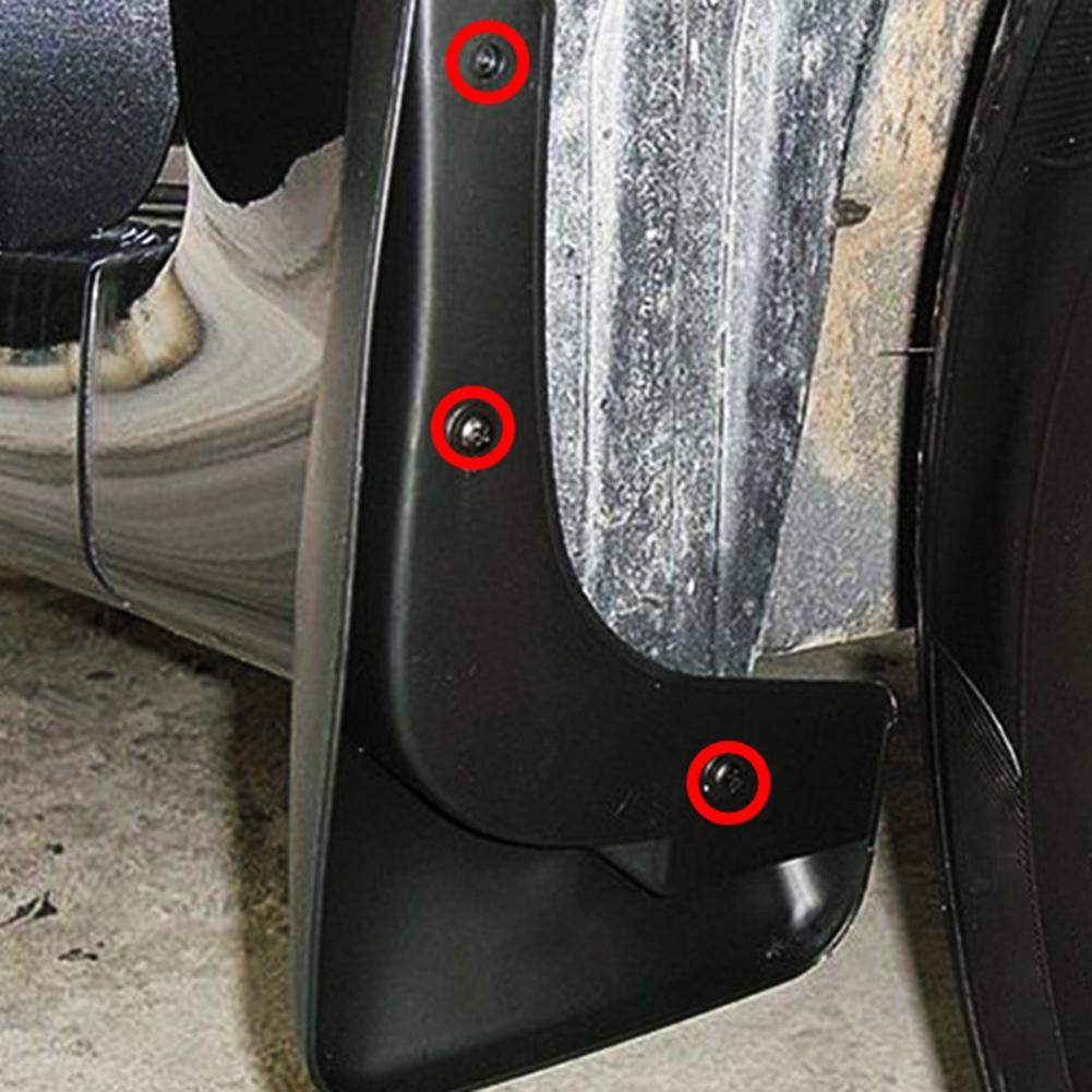 4x Front & Rear Mud Flaps Splash Guards Splashguards for Ford Maverick 2022 2023