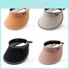 Sun Protection Wide Brim Cap With Adjustable Fit For Outdoor Beach And Cycling