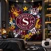 Wall Hanging Tapestry Servette FC Print Cloth for Living Room Bedroom Home Decor