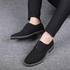 Men Leather Dress Shoes Plus Size 38-50 Pu Suede Business Man Casual Shoes Cross-border Luxury Brand Wedding Office Oxford Shoes