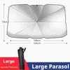 Car Parasol Summer Supplies Car Sunshade Front Windshield Sunscreen Thermal Insulation Telescopic Folding Sunshade