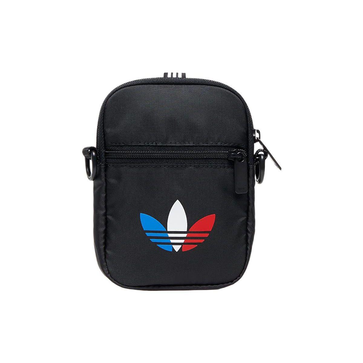 

Adidas Originals Tricol Fest Bag Crossbody Bag Polyester Backpack Regular Unisex Couple Black Unisex bags GN5463 Black